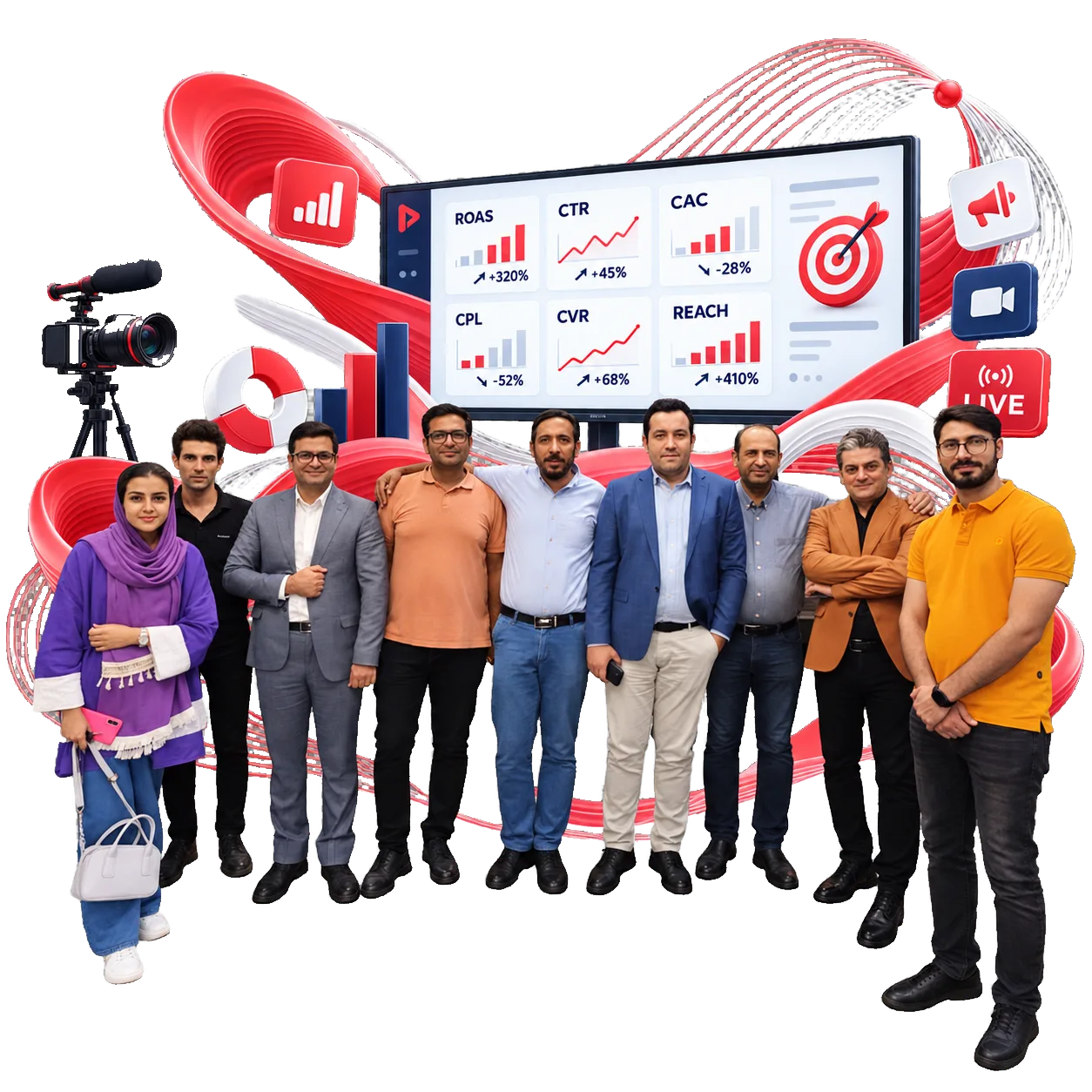 Ravirale digital marketing kpi team true transparent